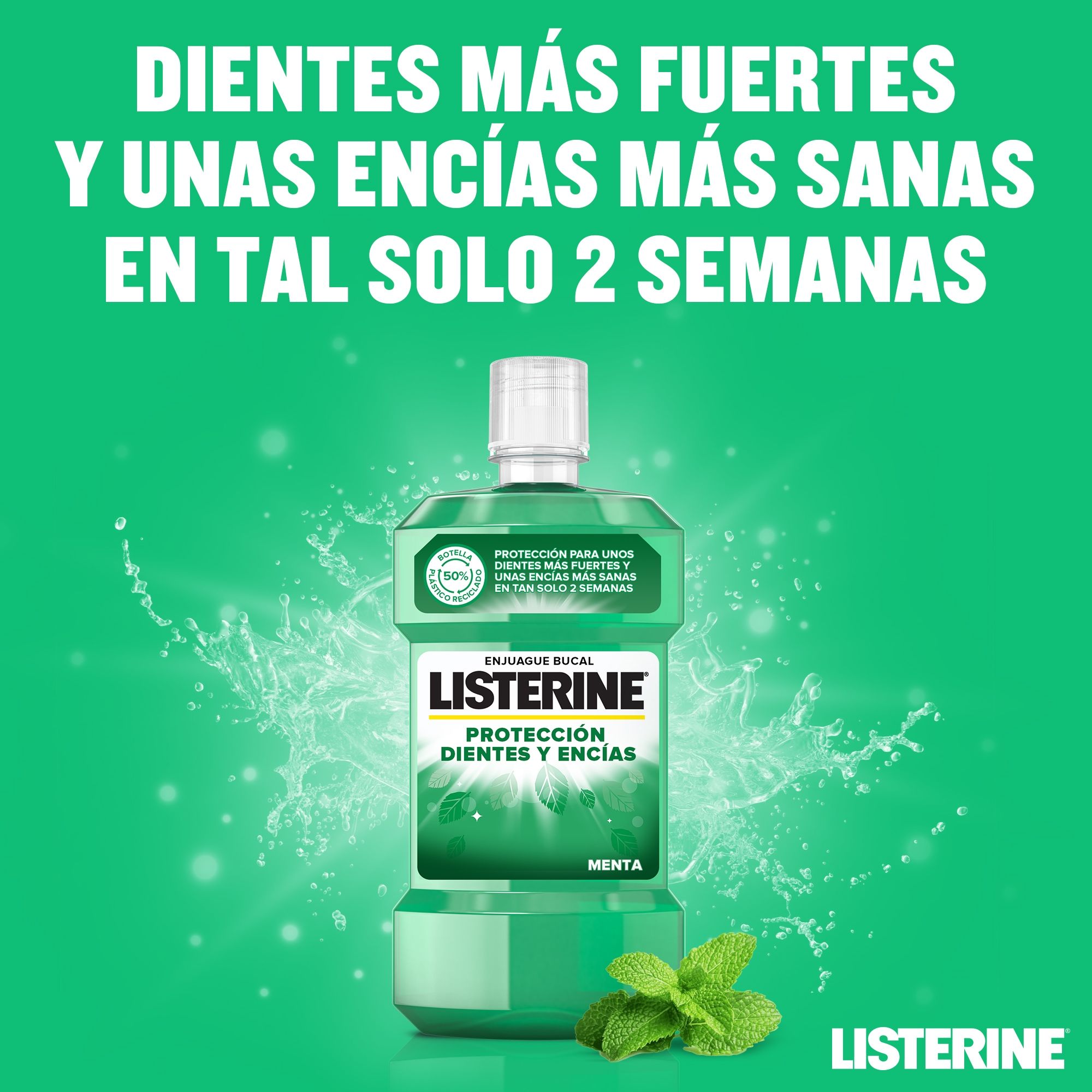 Водица за испирање уста за заштиту зуба и десни, свежа мента Хигијена зуба и усне дупље