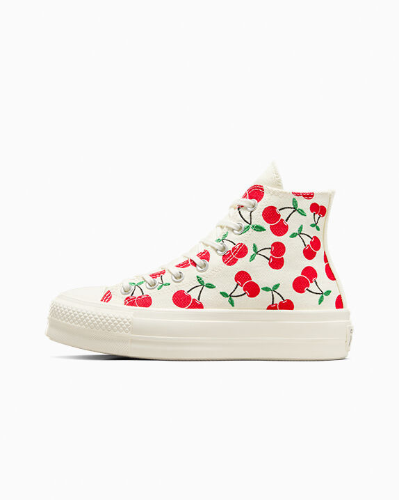 Chuck Taylor All Star Lift Platform Cherries