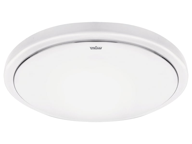Plafon łazienkowy Sola-Slim LED z tworzywa sztucznego biały