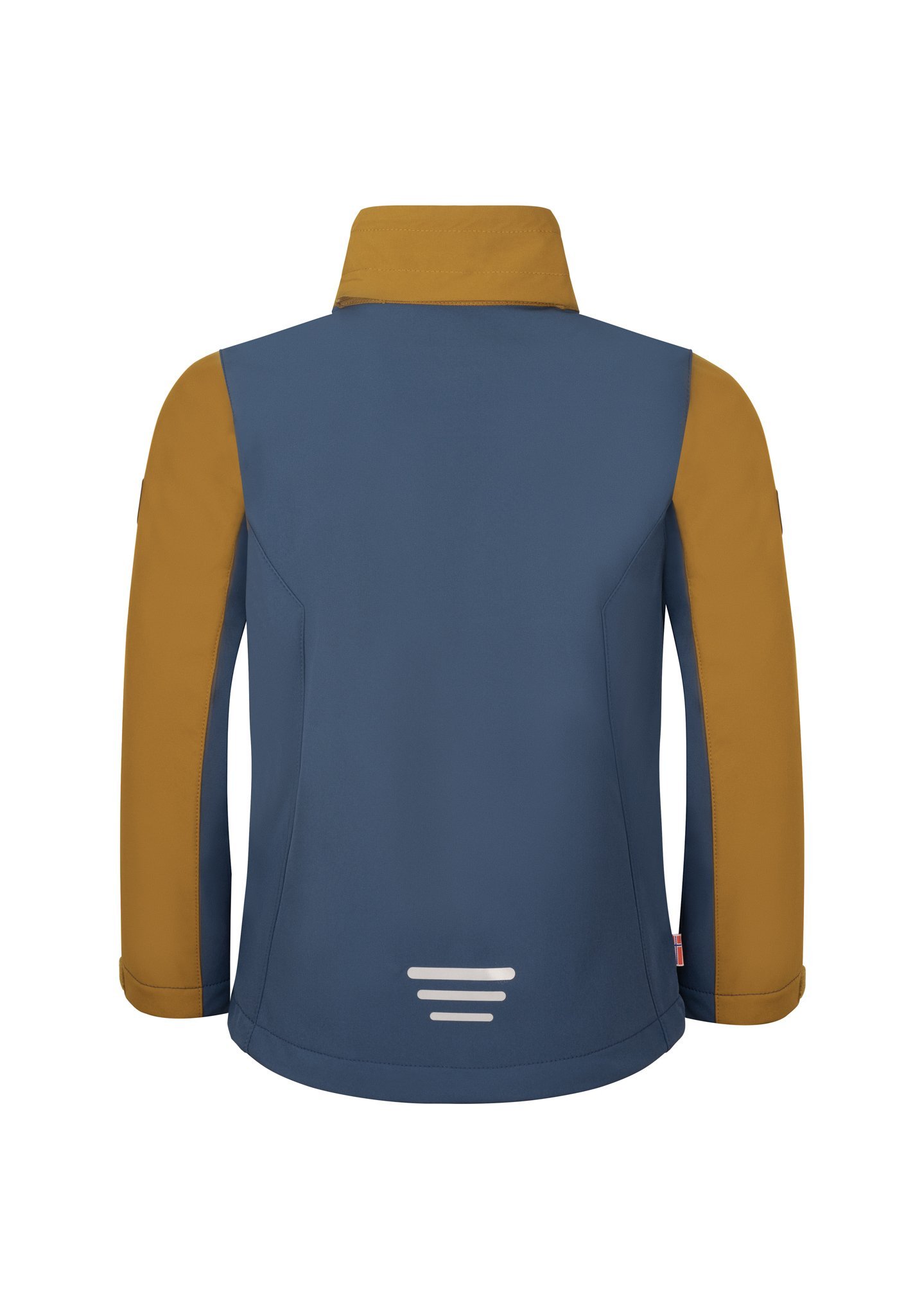TROLLKIDS BALESTRAND - Soft shell jakna - brončana/olujno plava