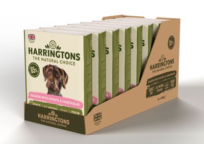 Harringtons Aliment complet pour chien adulte - Saumon avec pommes de terre et légumes