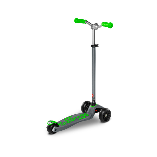 Trottinette Maxi Micro Deluxe Pro Gris/Vert