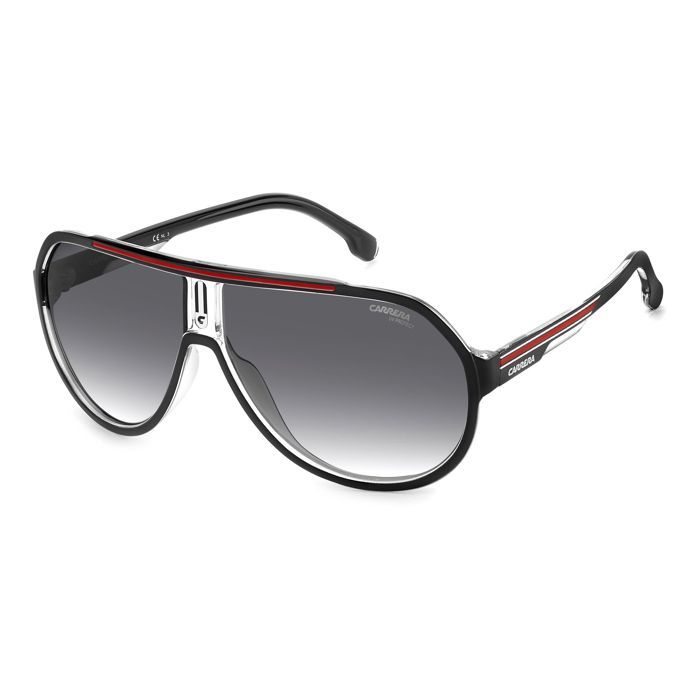 Sunglasses - CARRERA - Carrera 1057/S - Aviator - Protection 3 - Black/Red