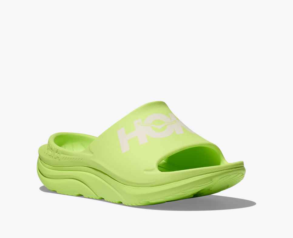 HOKA Sandales de sport Ora, coloris laitue/blanc