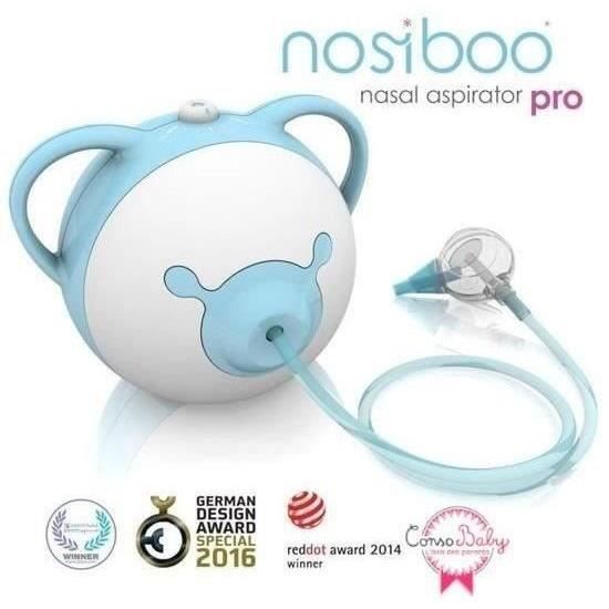NOSIBOO Mouche bébé électrique bleu + Pro Accessory Set Bleu