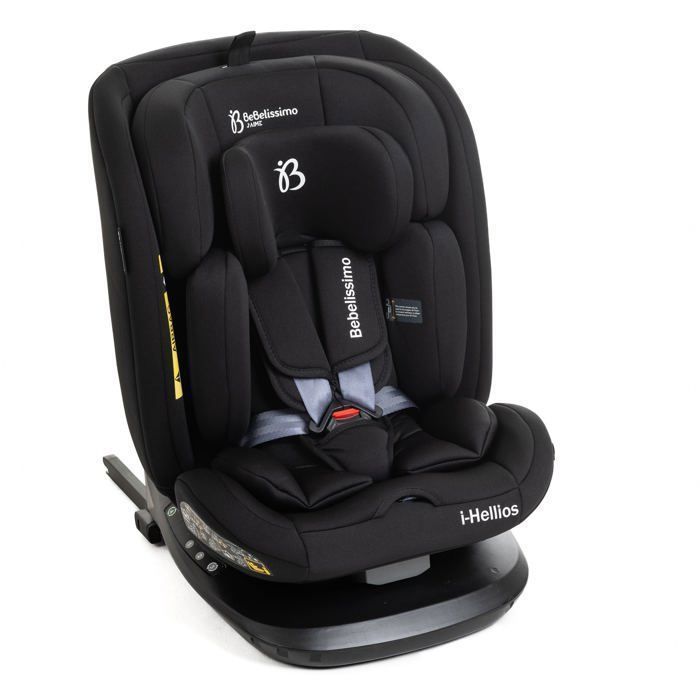 BEBELISSIMO - Isofix car seat - 360° swivel - 40-150cm - (0-36kg) - Hellios - black - R129 i-size