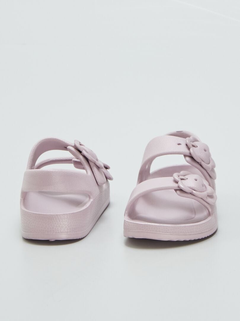 Sandalias bajas - MORADO