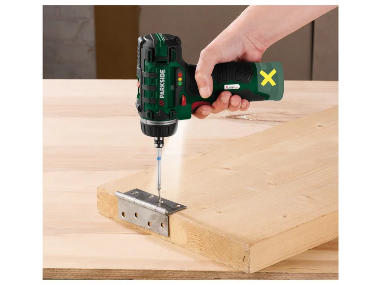 PARKSIDE® PBSA 12 E4 12V batteridrevet drill/skrutrekker
