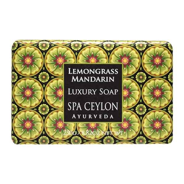 SPA CEYLON Luxusseife mit Zitronengras und Mandarine – 250 g
