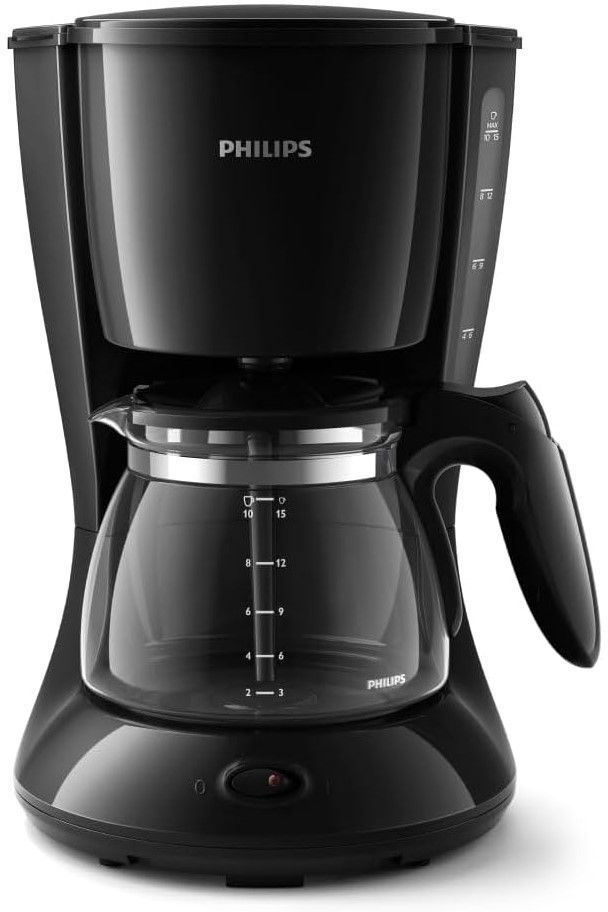 Cafetera de filtro - PHILIPS - HD7461/20 - Colección diaria - 1,2 L - 1000 W - Negra