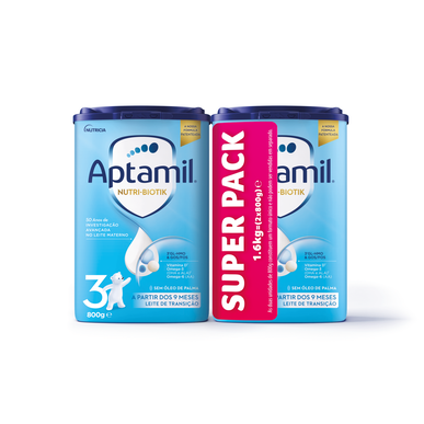 Aptamil Ahorro Fórmula Infantil Pack 3 2 x 800g 2 x 800g