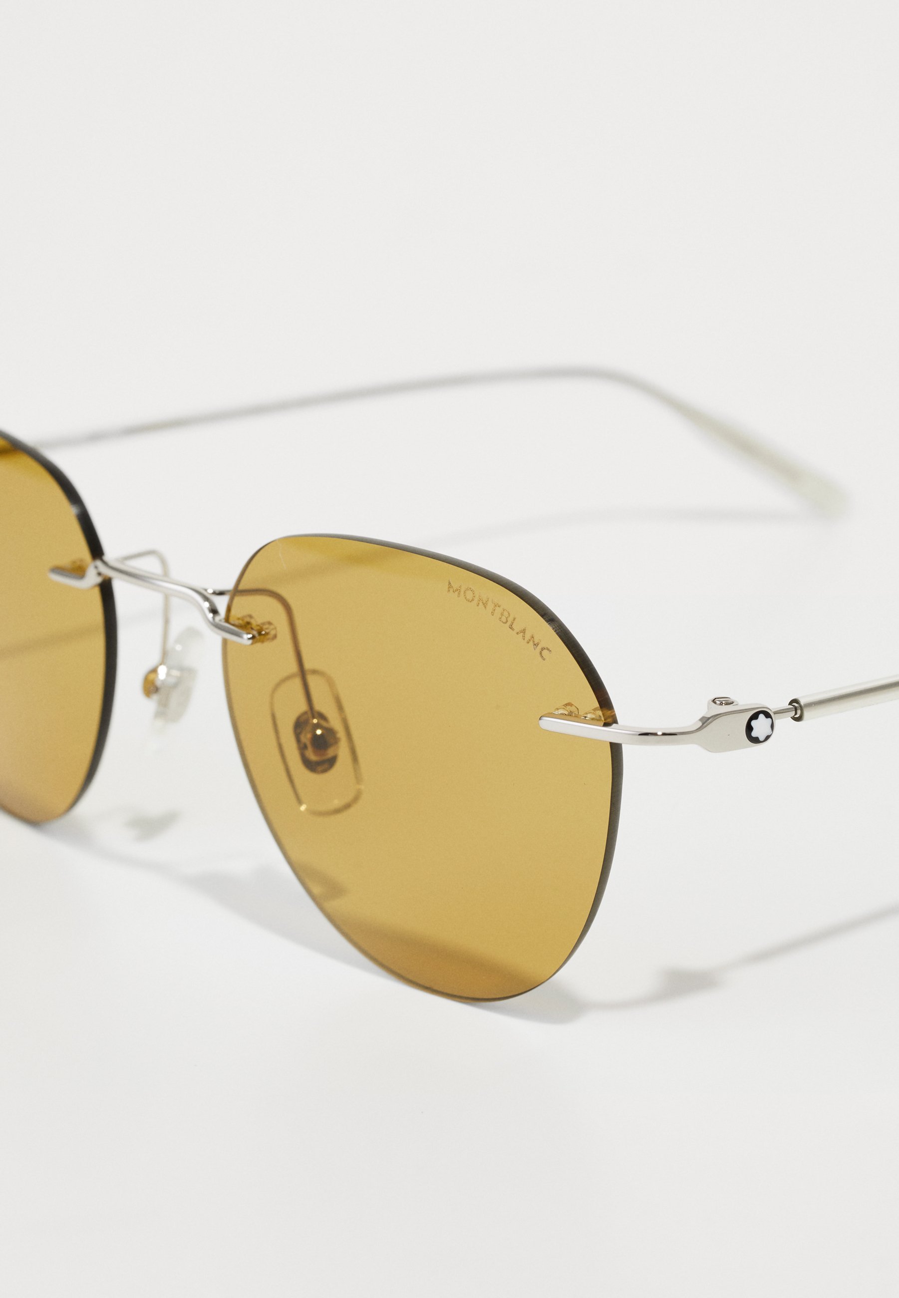 Lunettes de soleil Mont Blanc - argentées/jaunes