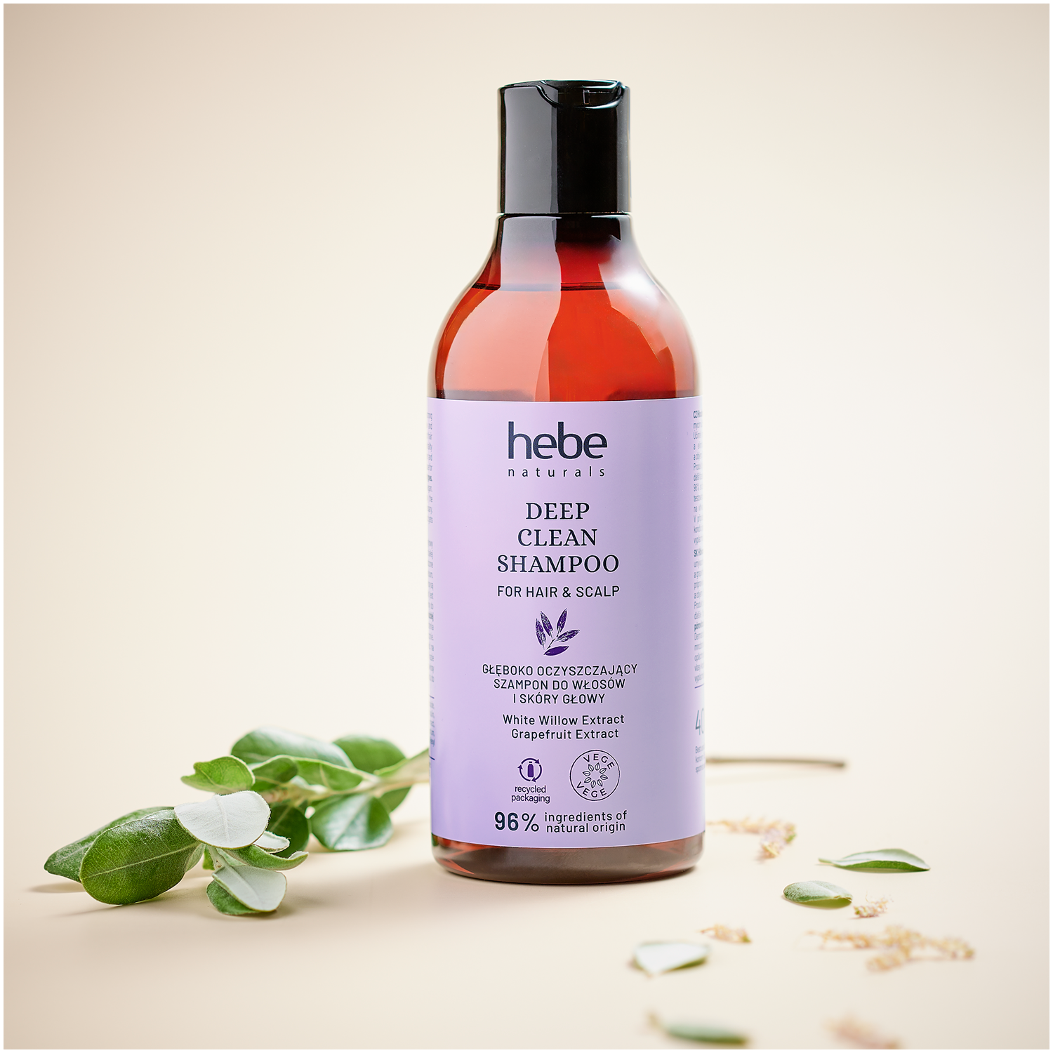 Hebe Naturals Deep Clean Shampoo
