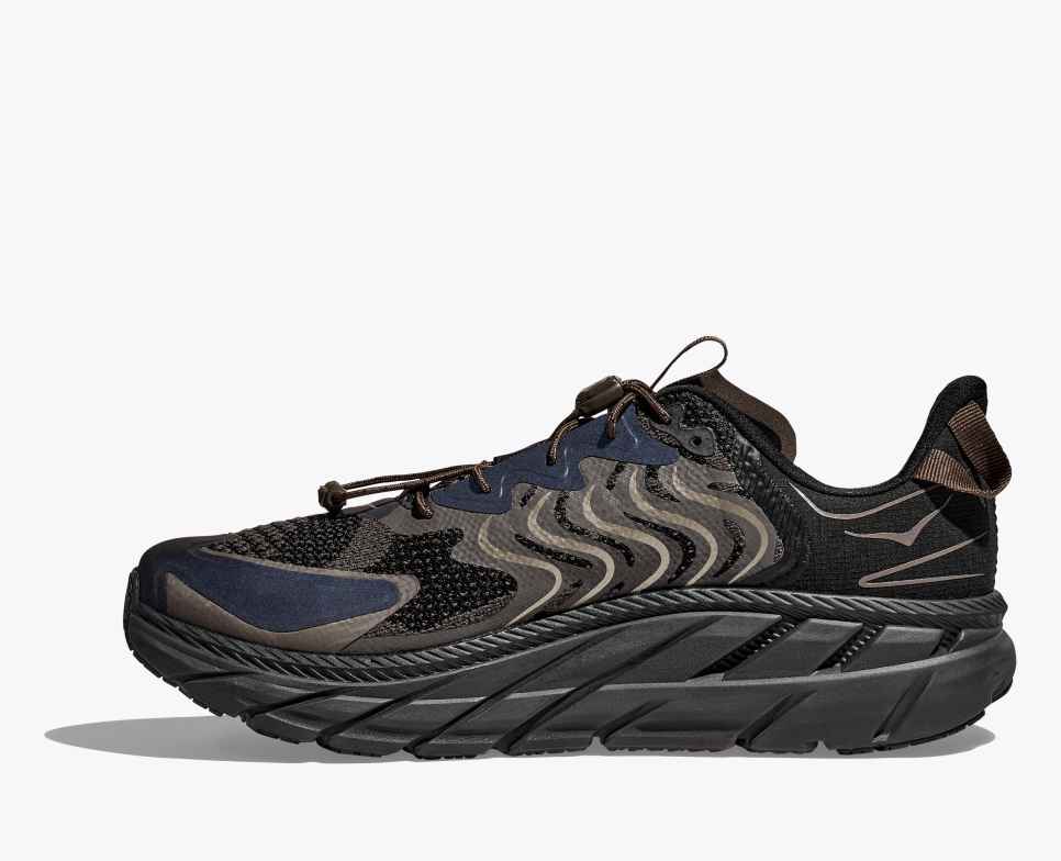 HOKA Clifton LS Satisfy Running Forged Iron / Svart