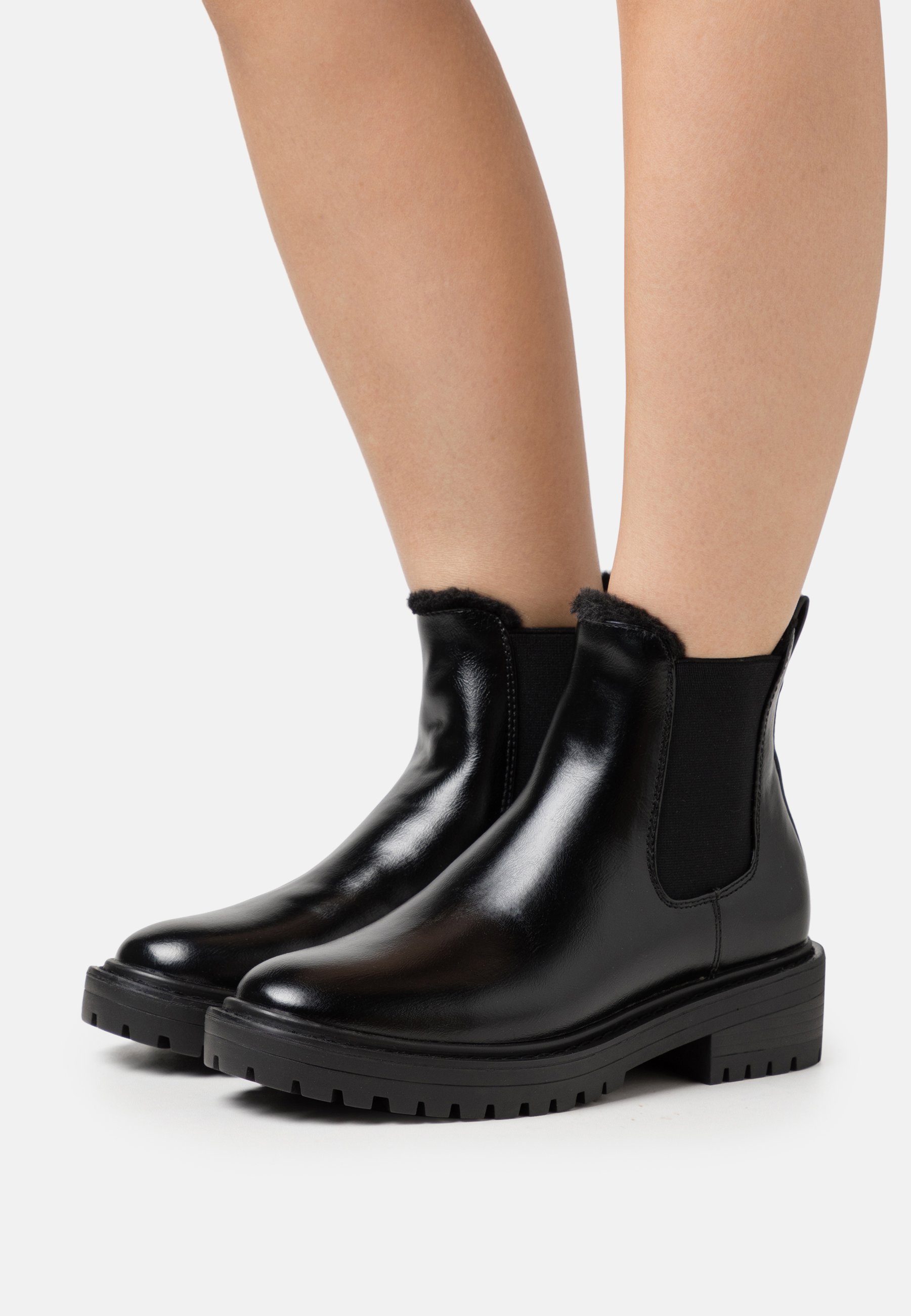 ONLY SHOES ONLBOLD CHELSA BOOTIE - Winterlaarzen - zwart