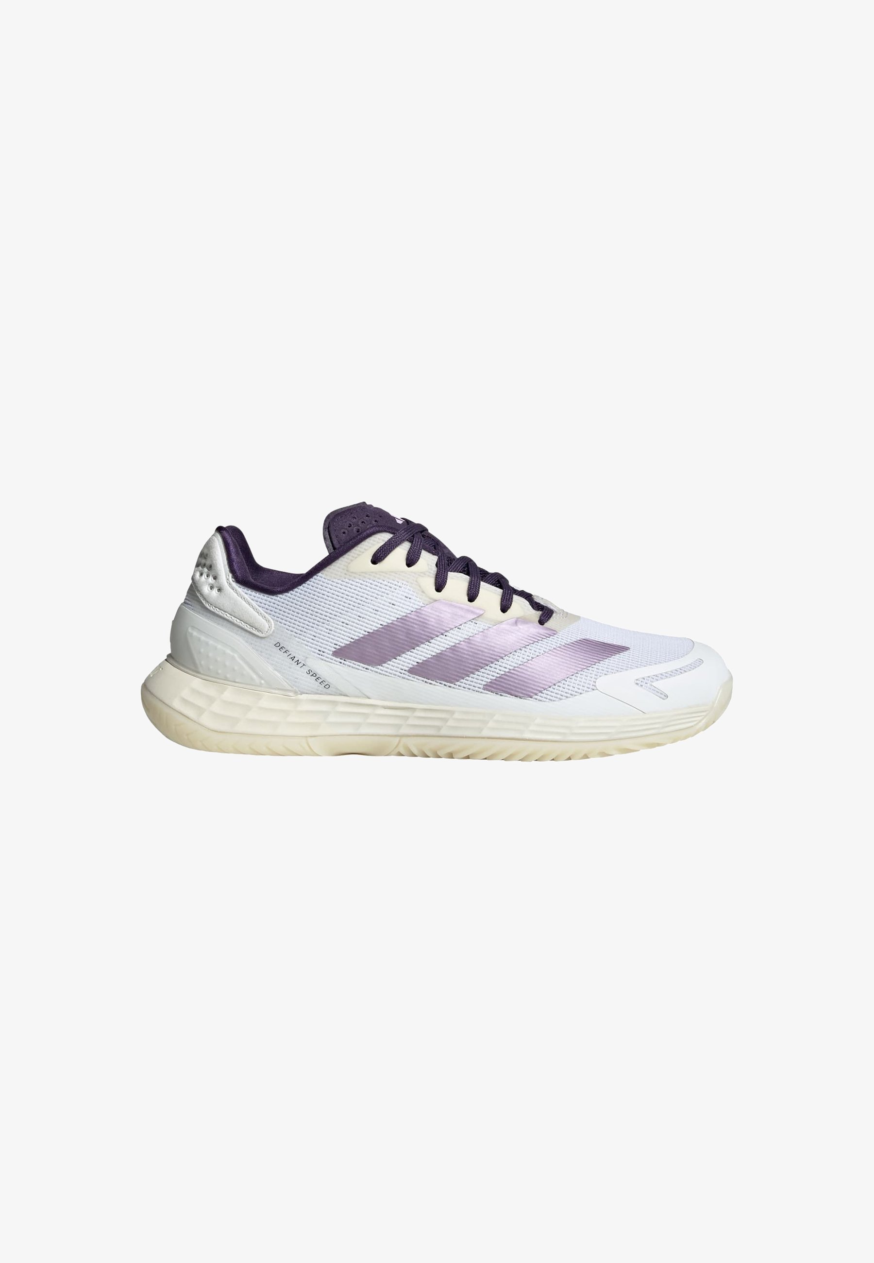 adidas Performance DEFIANT SPEED - Multicourt tennisschoenen - cloud white powder plum aurora plum