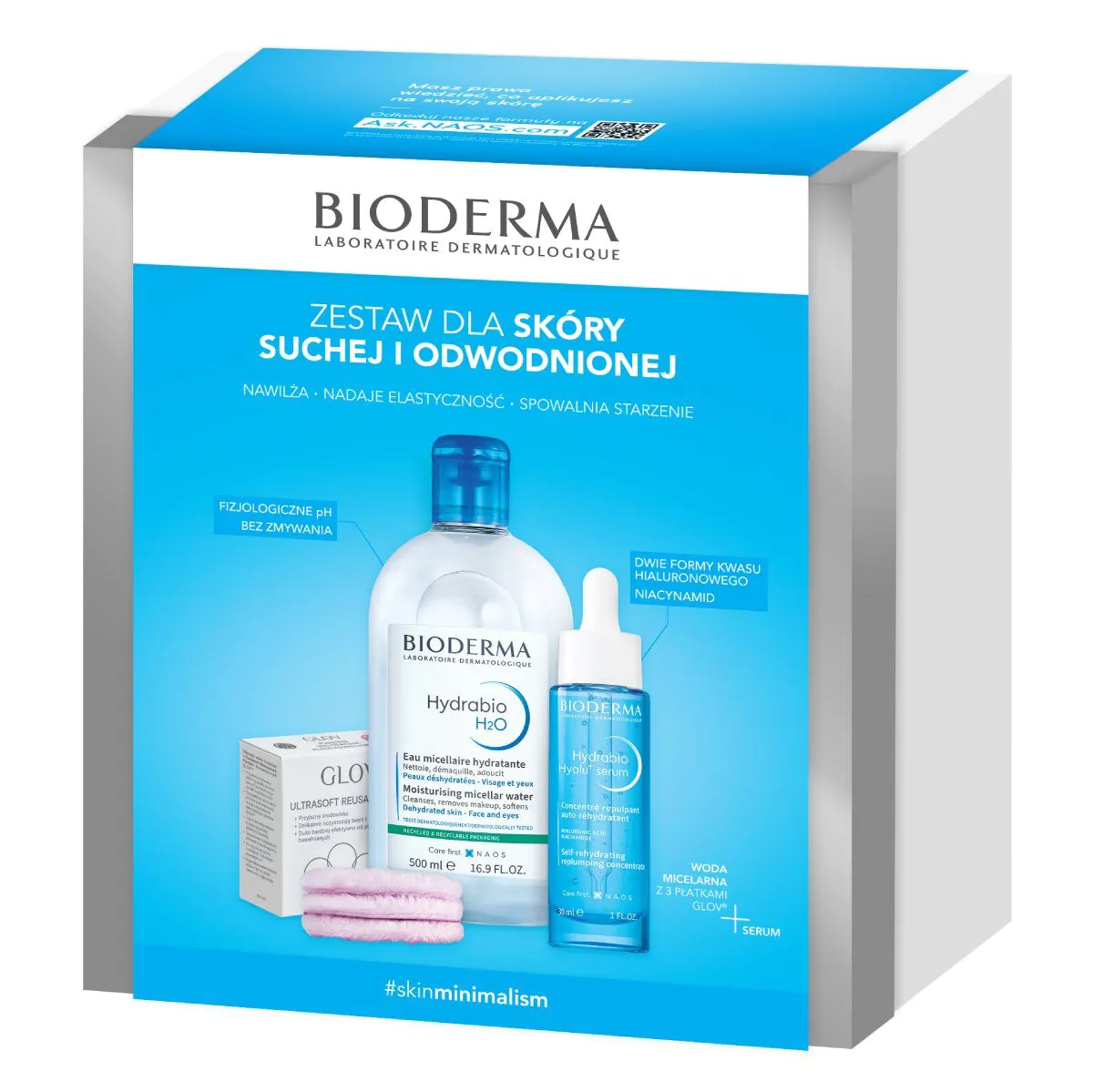Bioderma Hydrabio Zestaw dermokosmetyków nawilżających do skóry suchej