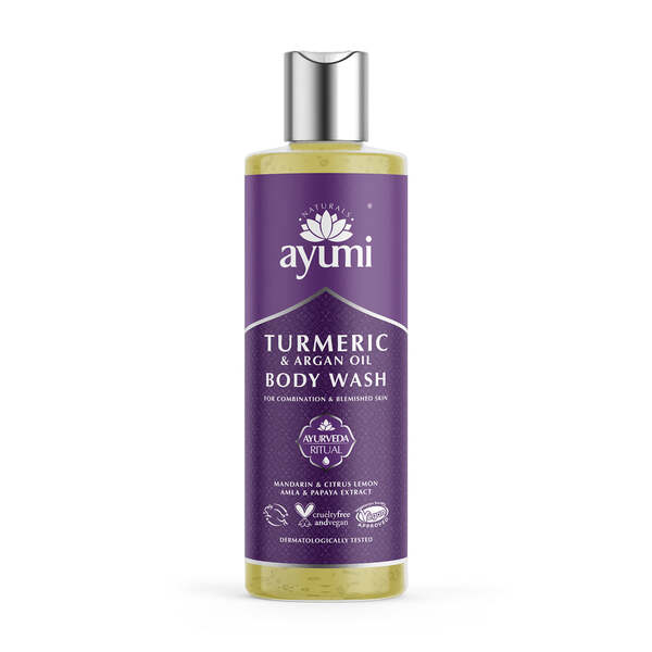 Ayumi Naturals kurkuma és argán tusfürdő 250ml