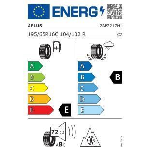 AUTO APLUS A869 195 65 R16 104R Winter-Nutzreifen