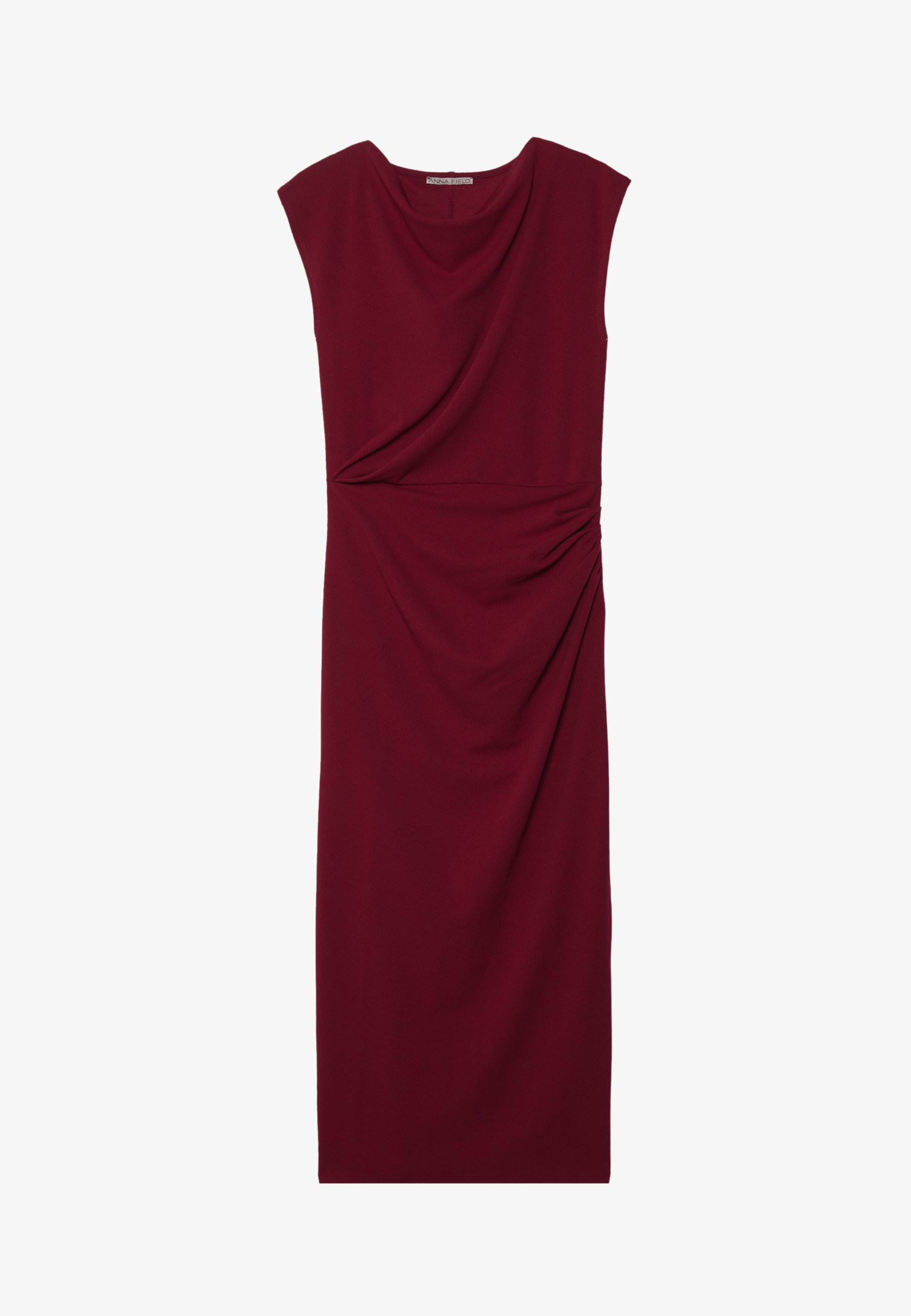 Anna Field Jersey jurk - donkerrood