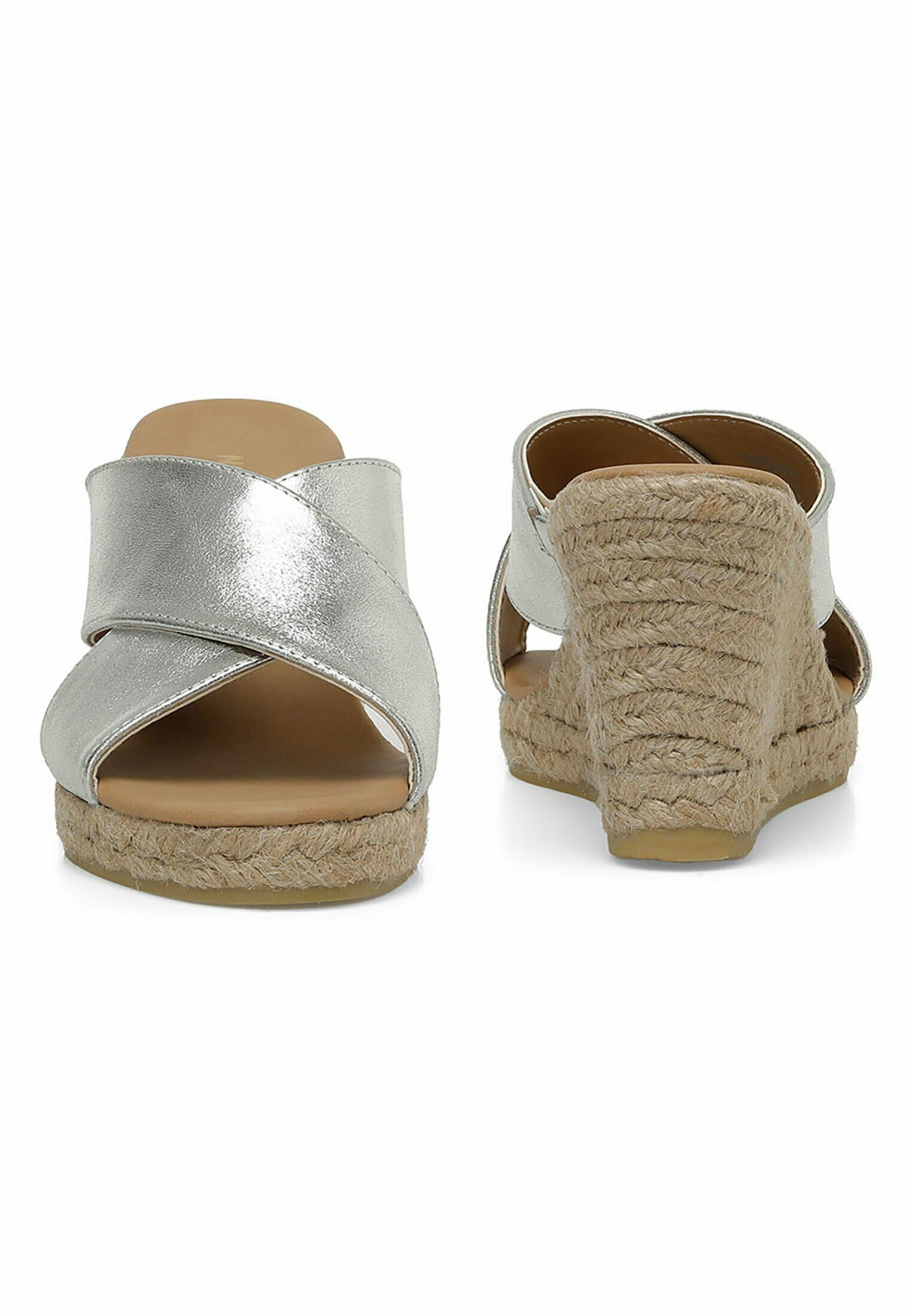 Nine West UPENZA - Muiltjes met hak - zilver