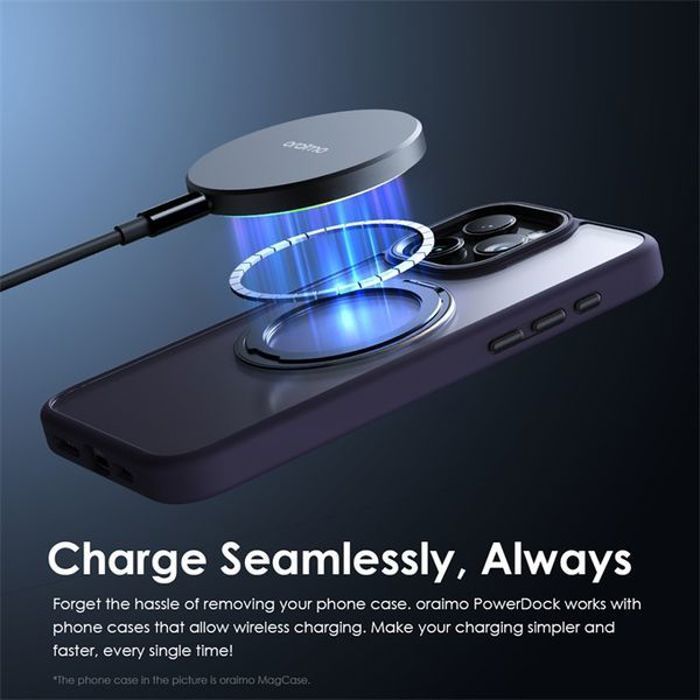 Oraimo PowerDock 15W Wireless Magnetic Charging Station: Convenience and Performance