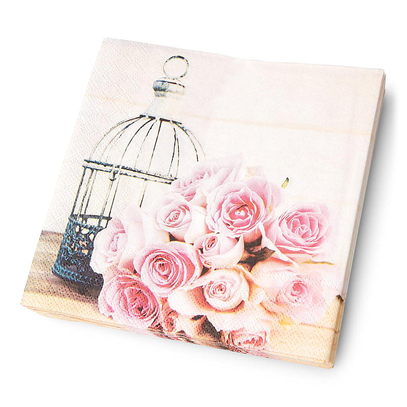Serviettes Vie Eco, paquet de 20, 33 x 33 cm