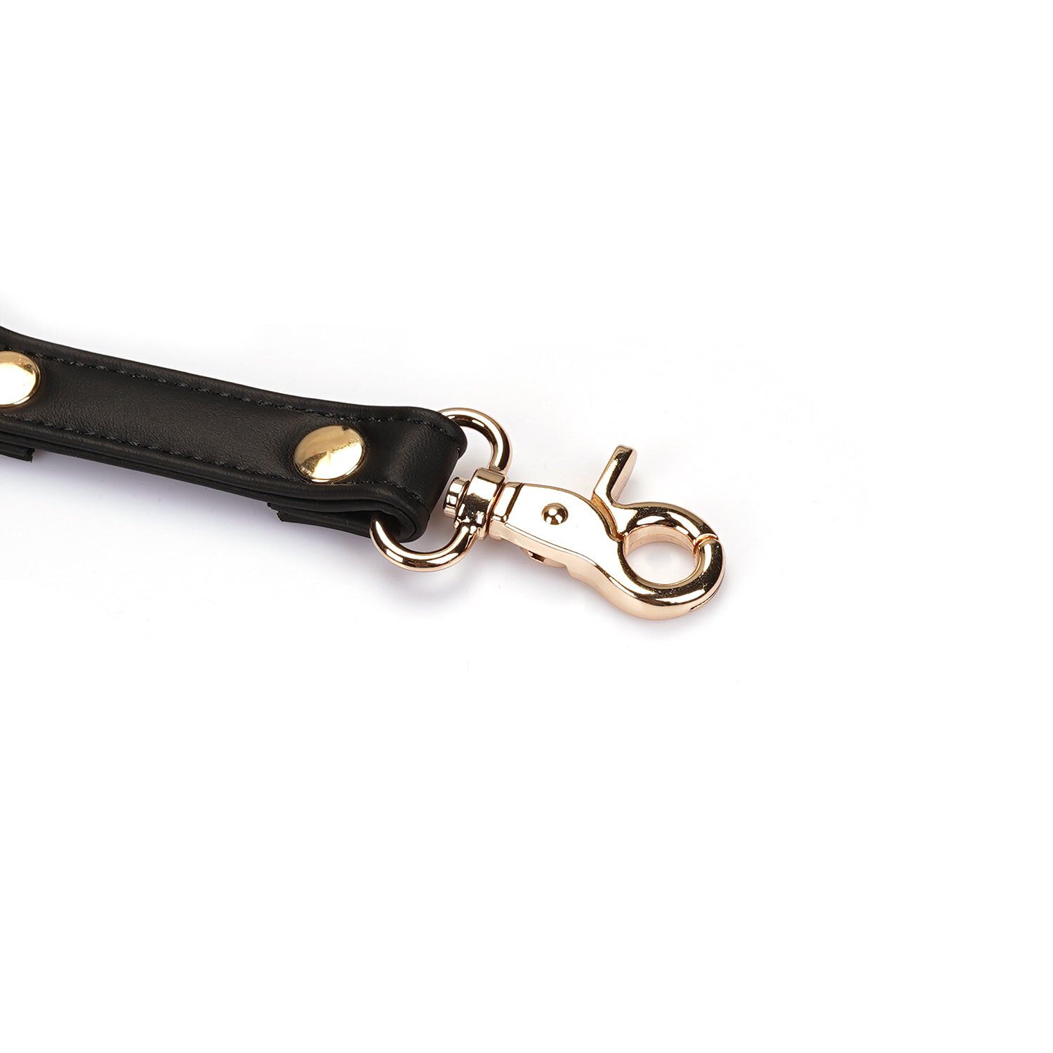 Liebe Seele Black Organosilicon Vegan Leather Hogtie