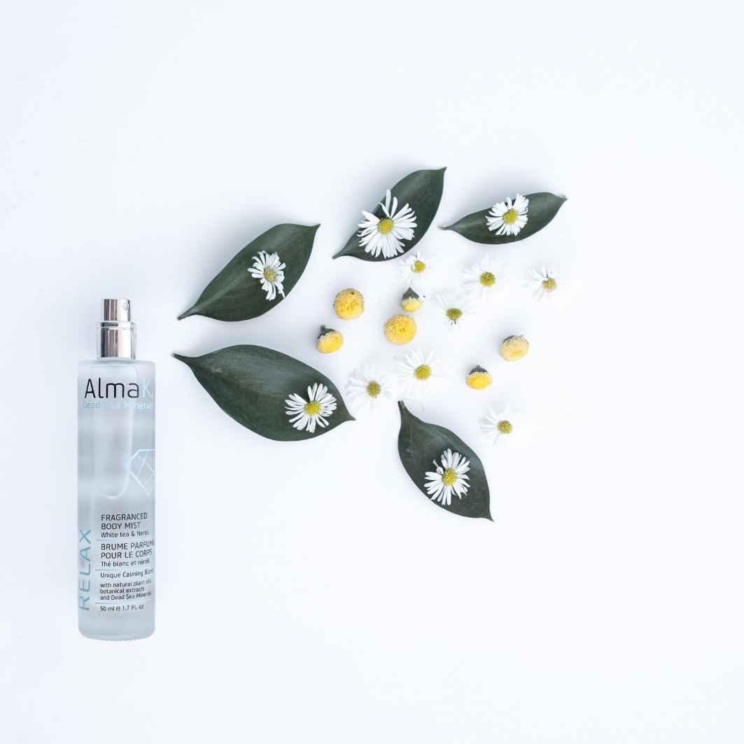 Alma K Body Care parfimirani sprej za tijelo s bijelim čajem i nerolijem - 50 ml
