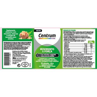 Tablety Centrum Centrum Pohyb a síla 30 kapslí 30 kapslí