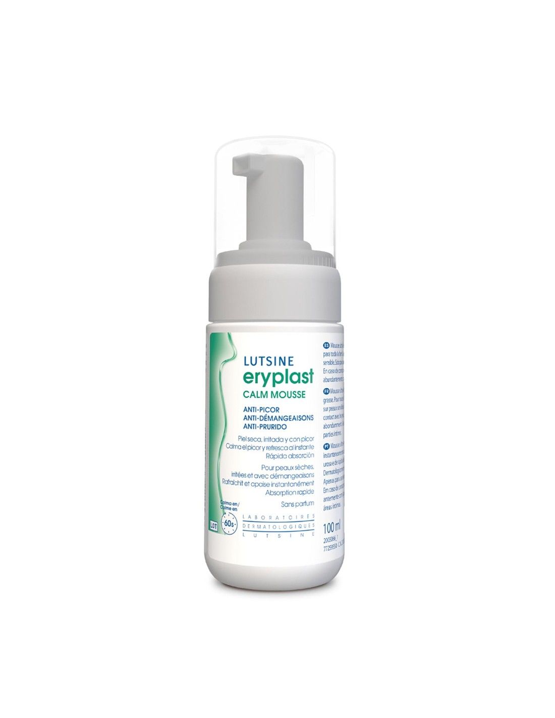 „Eryplast Calm Mousse“ Vystyklų kremai iš vaistinės