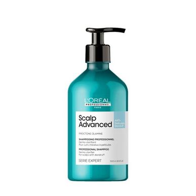 L'Oréal Professionnel Serie Expert Scalp Advanced Pelliculaire Schampo Lugnande torr och fet hårbotten Anti-mjällschampo 500 ml 500 ml