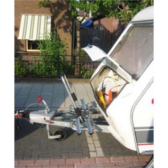 Trailer and caravan drawbar bike rack for 2 bikes - LAS