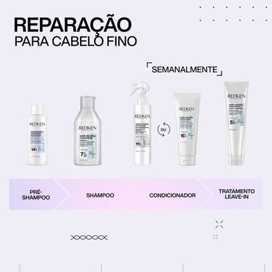 Redken Acidic Bonding Concentrate sampon, Intenzív Hajrekonstrukciós Sampon, 300 ml