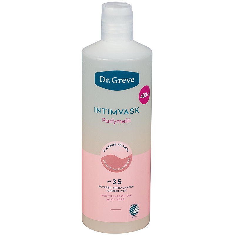 Dr Greve intiimipesugeeli 400 ml, hajusteeton, Dr Greve