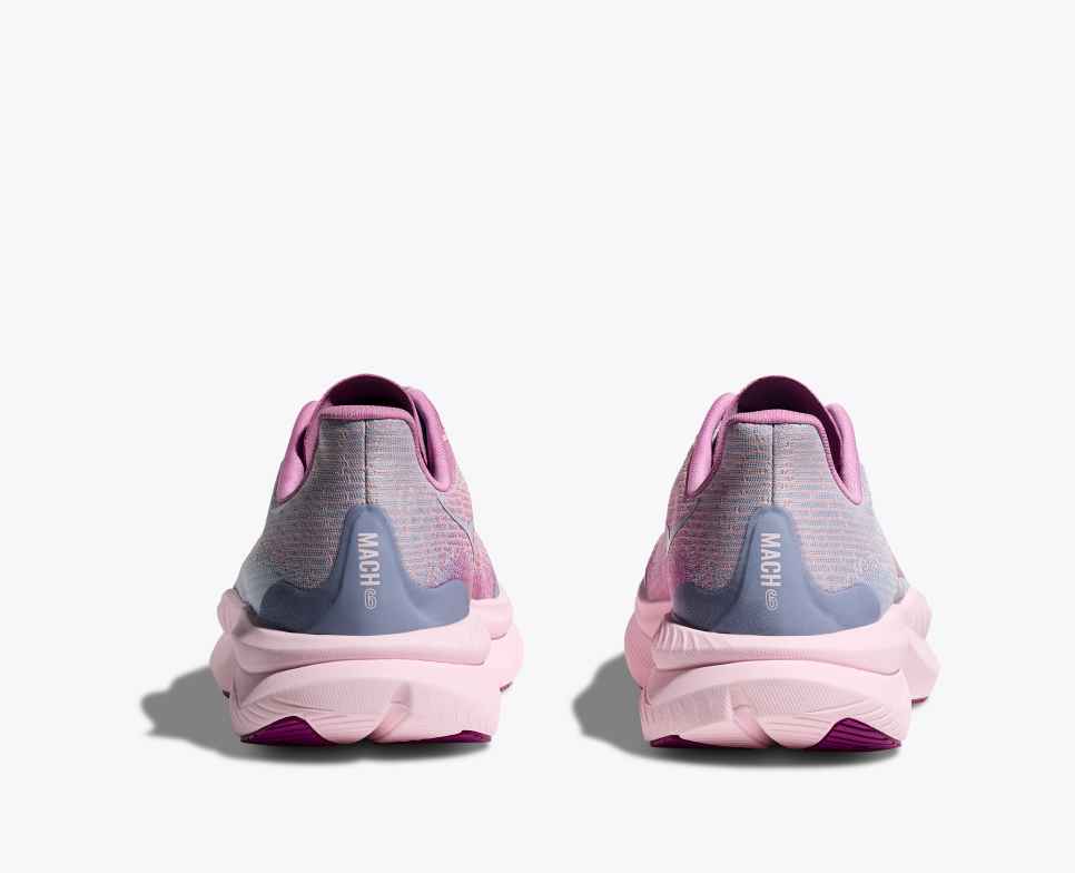 HOKA Mach 6 Traubenachat / Lupine