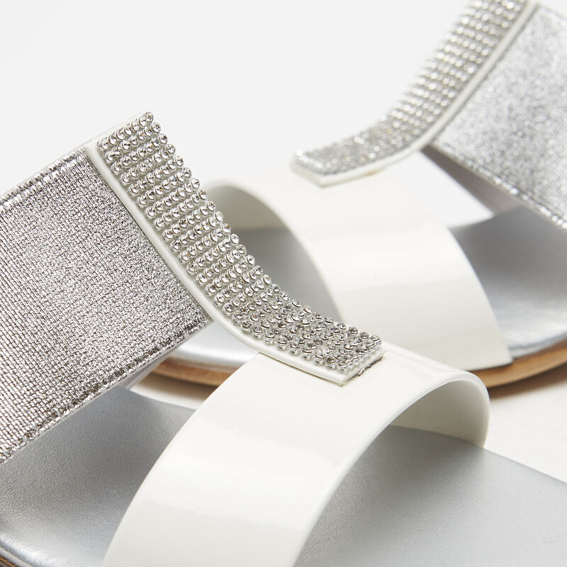 Dammulor med midiklack och strass