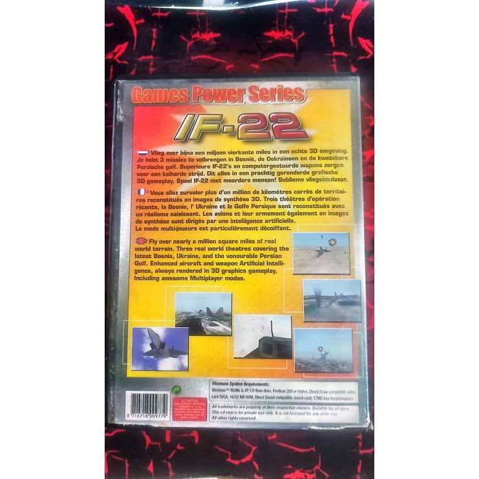 IF-22 Games Power Series Gioco per PC - Simulazione di volo - SENZA MANUALE