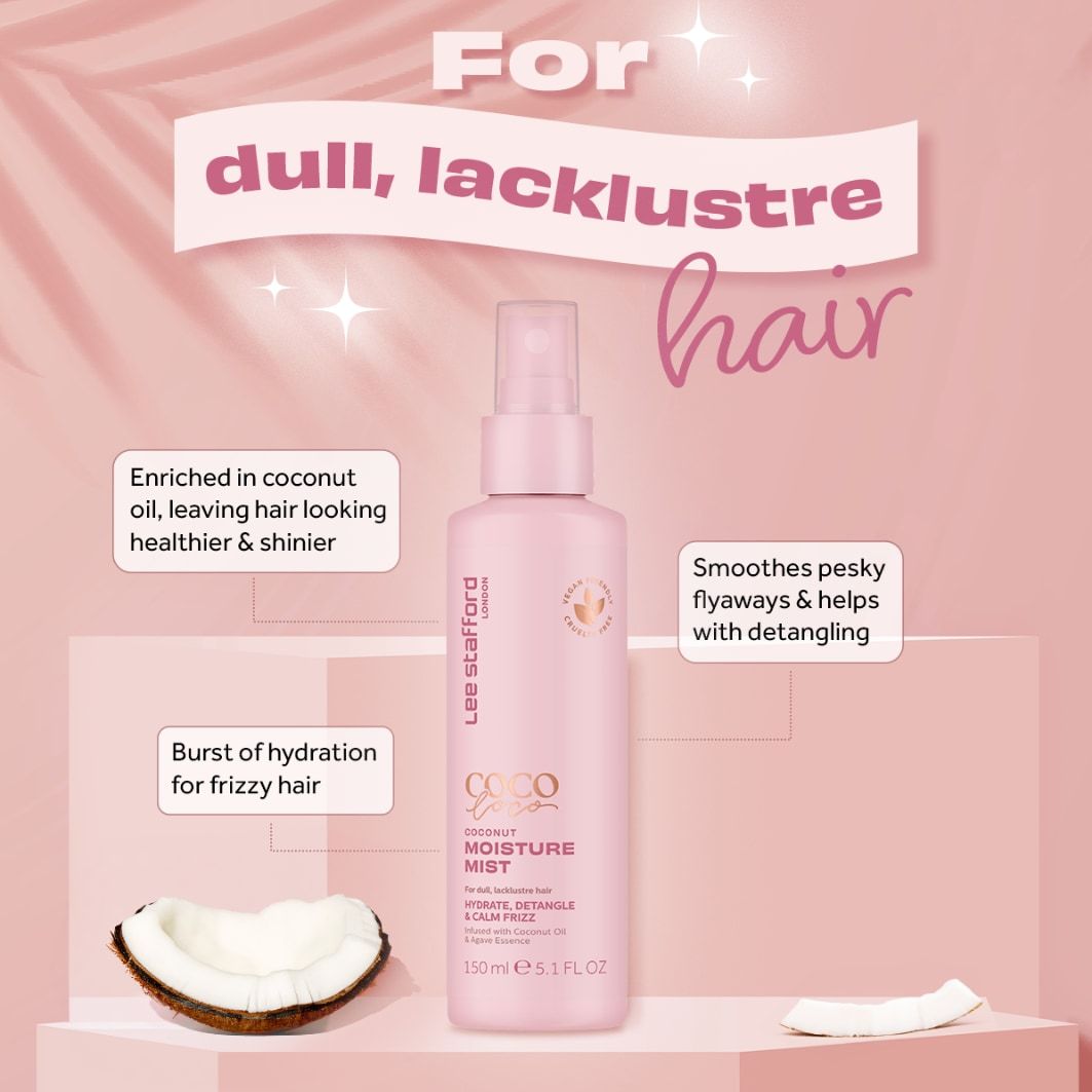Lee Stafford matu serums CoCo LoCo un agaves mitrinošais sprejs - 150ml