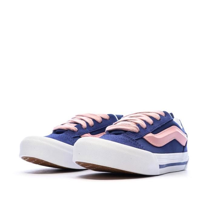 Tênis Vans Knu Skool 2 Feminino Azul/Rosa