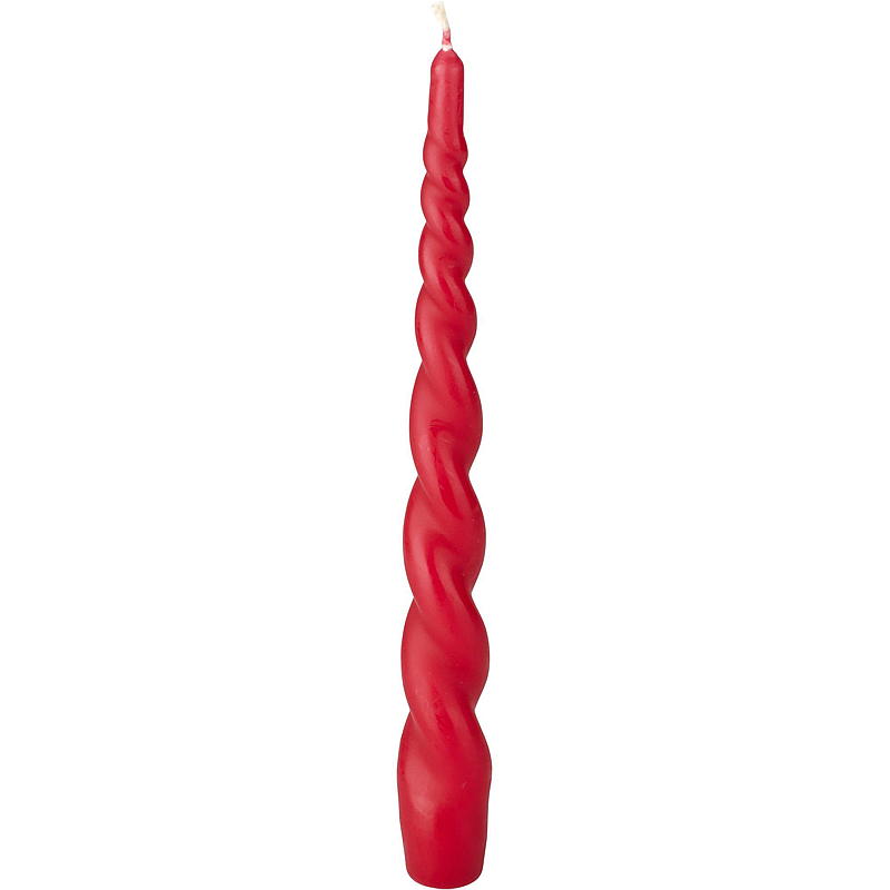 Vie Selected Spiralljus 4-pack 24 cm röd