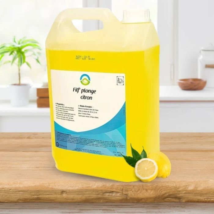 FILFA FRANCIA - Detergente para lavavajillas Filf' con aroma a limón - 2060301 - 5L