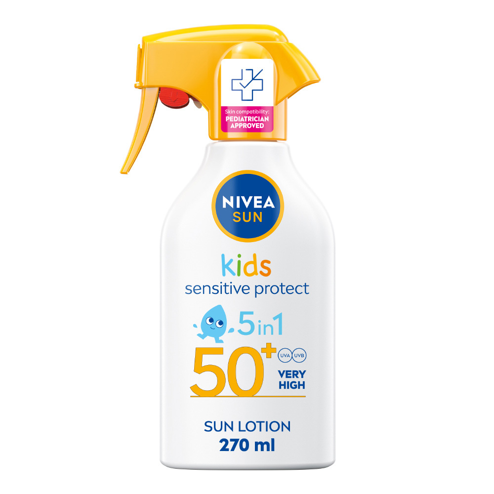 Sprej za zaštitu od sunca za djecu Sensitive Protect & Play SPF50+ 270 ml - NIVEA