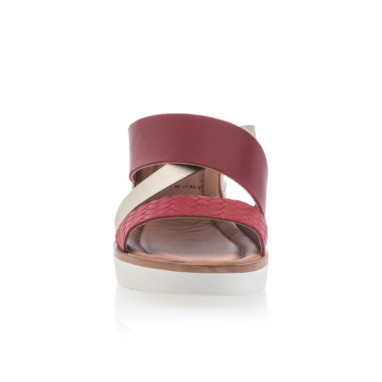 Zuecos/Males rojos para mujer