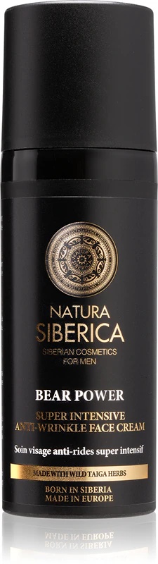 Natura Siberica For Men Intensyvus kremas nuo raukšlių