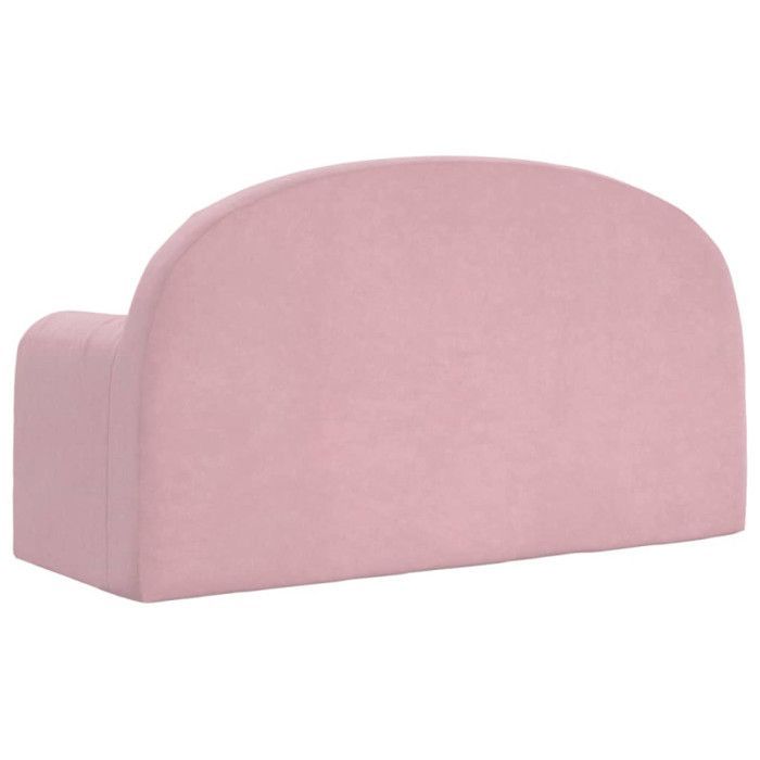 vidaXL Canapé-lit pour Enfants 2 Places, Lit de Jour avec Dossier et Accoudoirs, Lit d'Invité pour Tout-petits Chambre 357027
