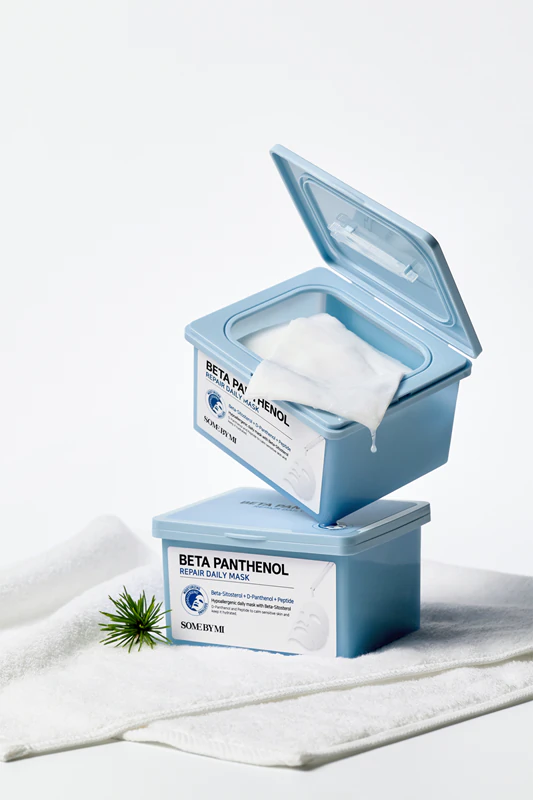 Some By Mi Beta Panthenol Repair Daily Mask verzachtend sheetmasker, grote verpakking
