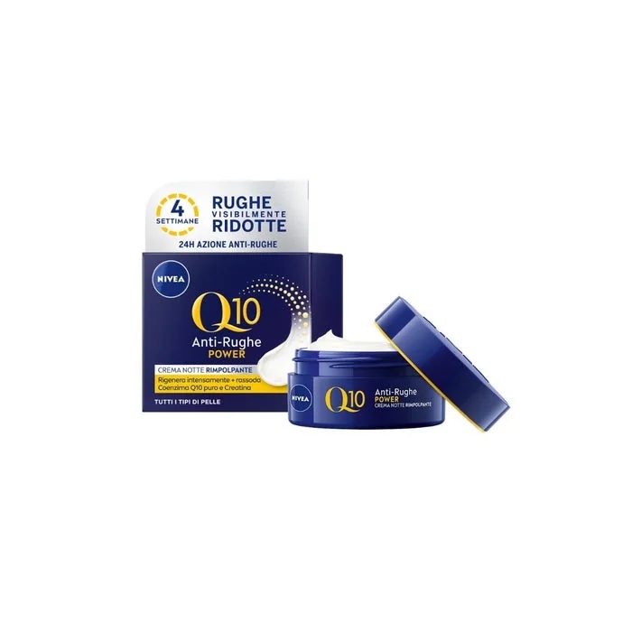 NIVEA Nivea Q10 Power Plumping Nachtcreme Regenerierende Wirkung