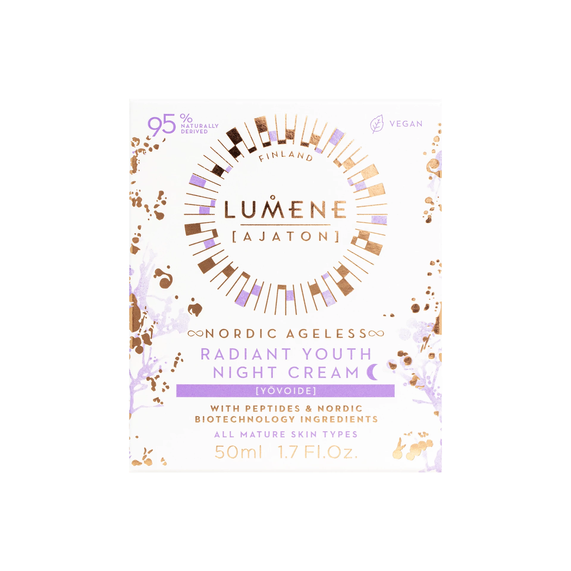 Cremă de noapte Nordic Ageless Radiant Youth 50 ml - Lumene