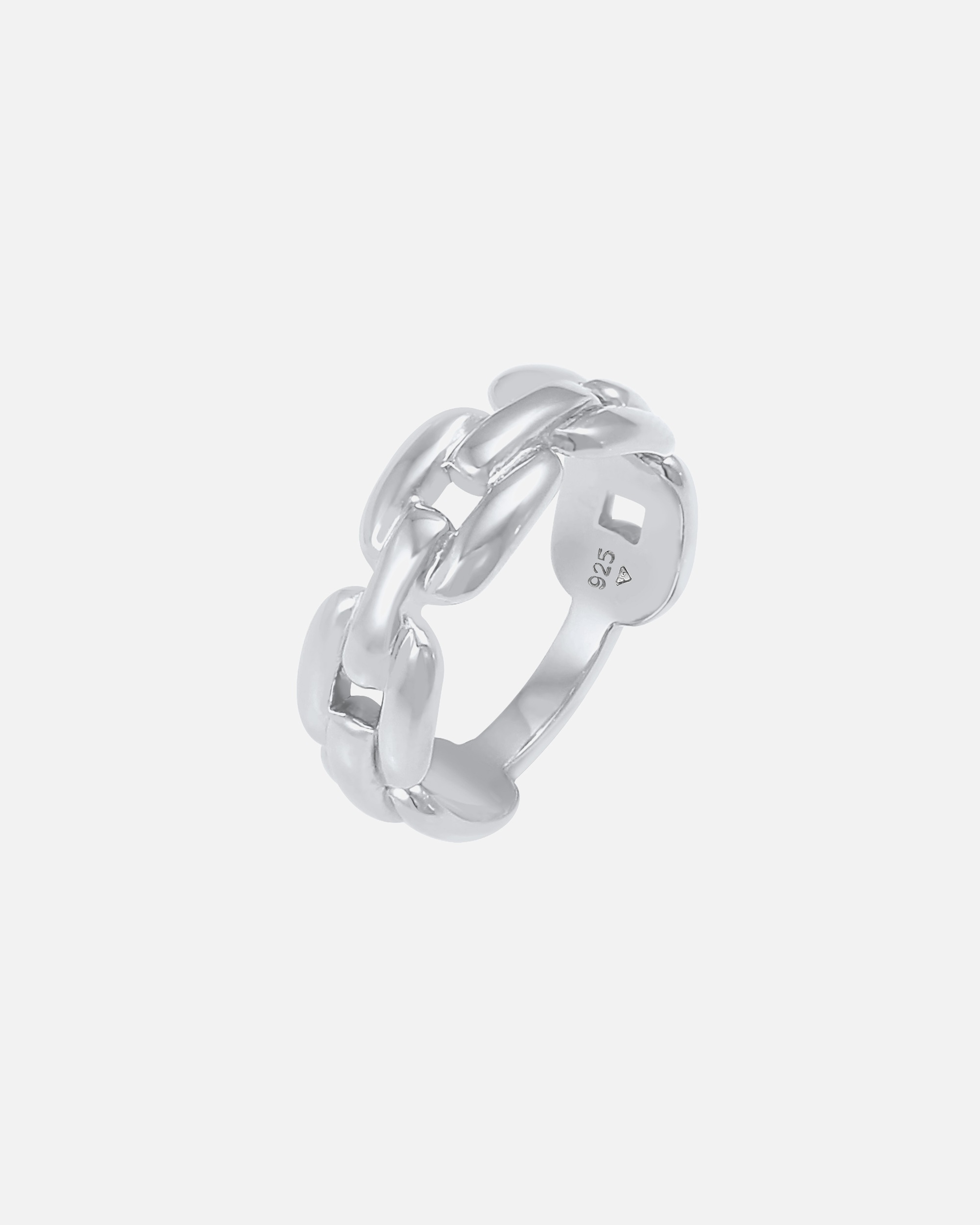 Elli Glieder Oval Chain Look 925 Silber
